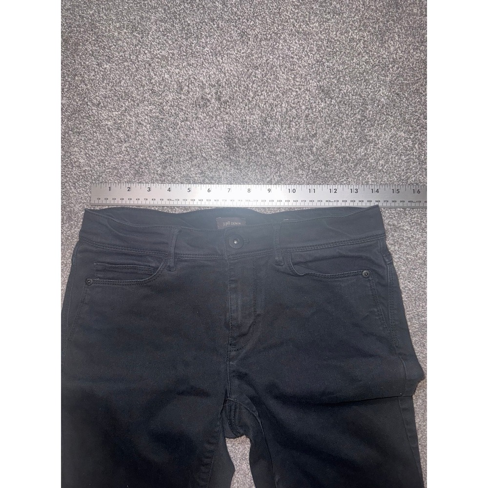 J.Jill Denim Black‎ Authentic Fit Slim Ankle Jeans Size 2 - Picture 5 of 8